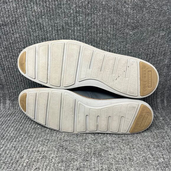 Cole Haan Grand OS Suede Wingtip Oxfords Blue Mens Size 13 M C26473 - Picture 6 of 8